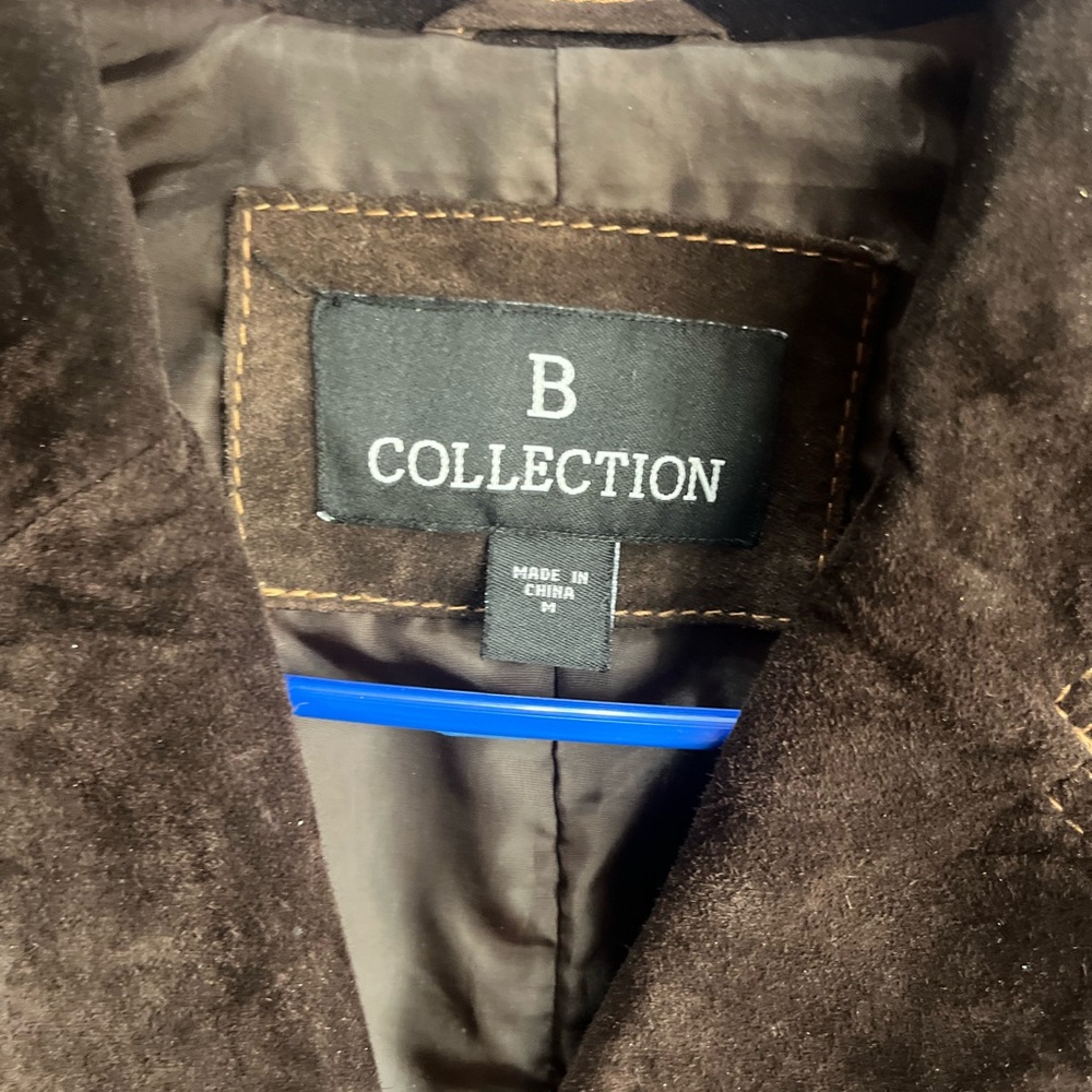 B Collection Suede‎ Jacket - Picture 3 of 5